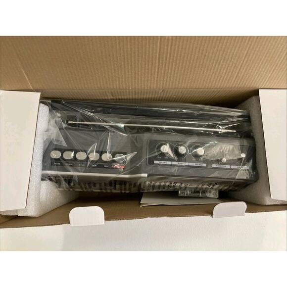 Crosley Stranger Things Cassette Player Recorder Silver CT200B-SI First Release - Picture 5 of 5